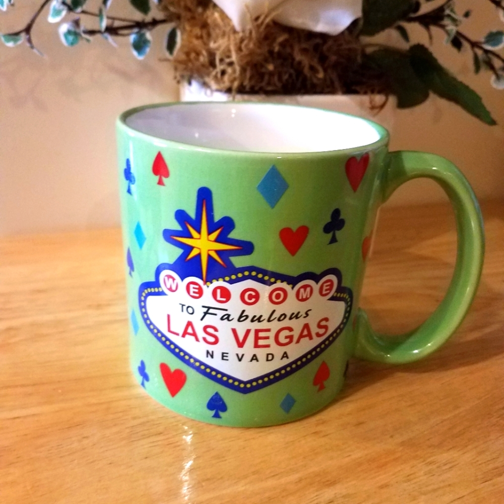 Las Vegas Playing Card Simbols Mug